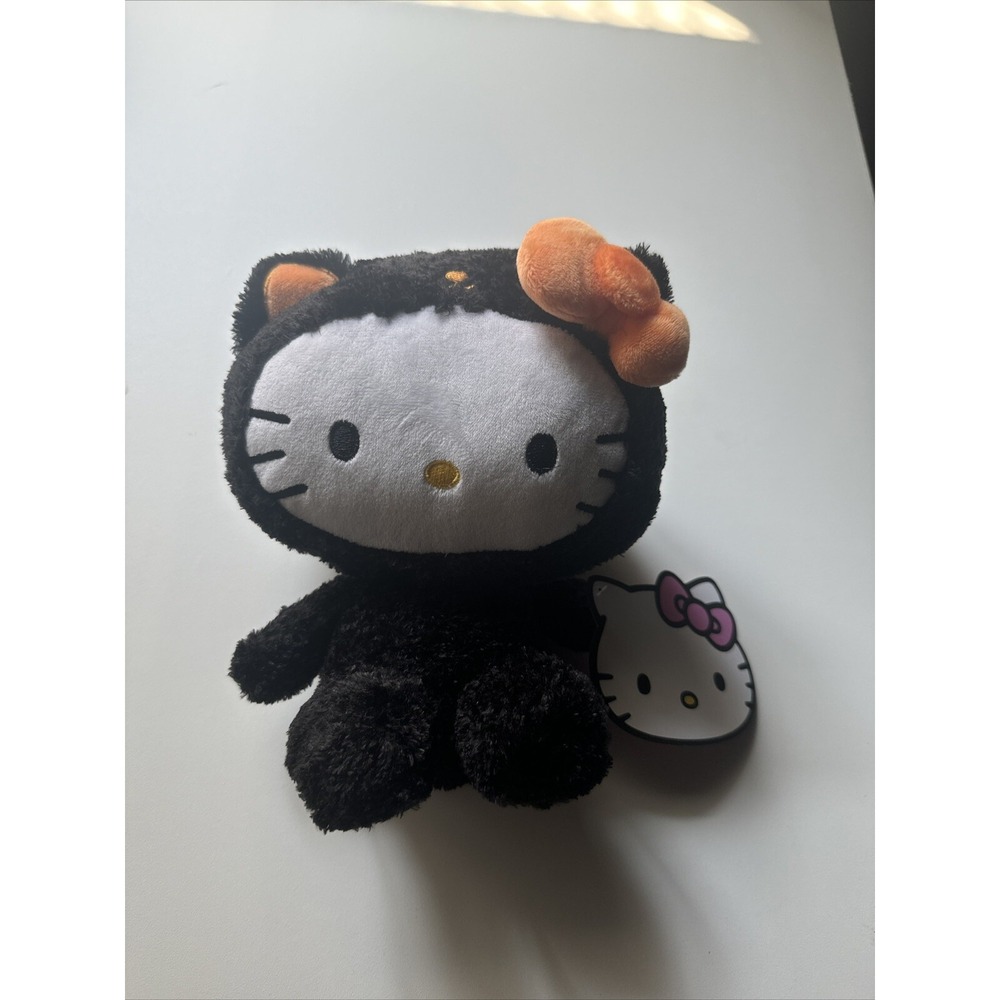 Fiesta Sanrio Hello Kitty - Halloween Cat Costume -‎ Plush Doll 9"
